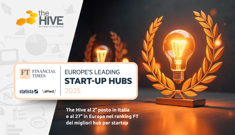 The Hive tra i migliori incubatori d’Europa secondo il Financial Times